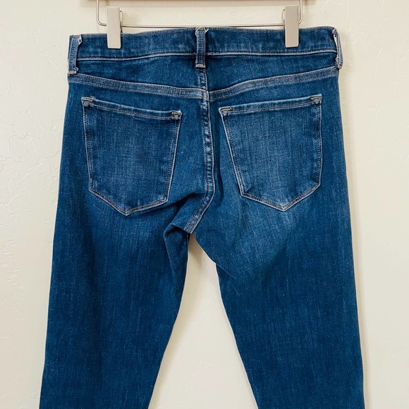 Banana Republic Dark Denim Stretch Skinny Jeans - Picture 4 of 8